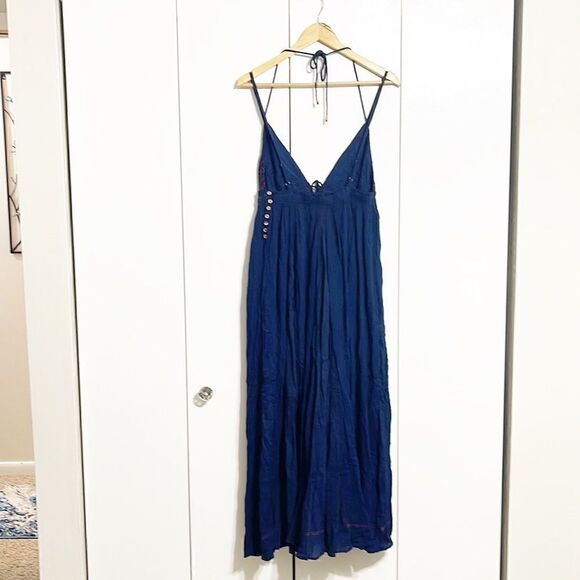 Free People June Bug Maxi Dress Size M - Picture 7 of 7